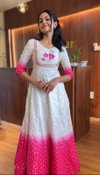 PC 547 Pure Jecard Silk Gown Collections Wholesale Clothing Distributors In India